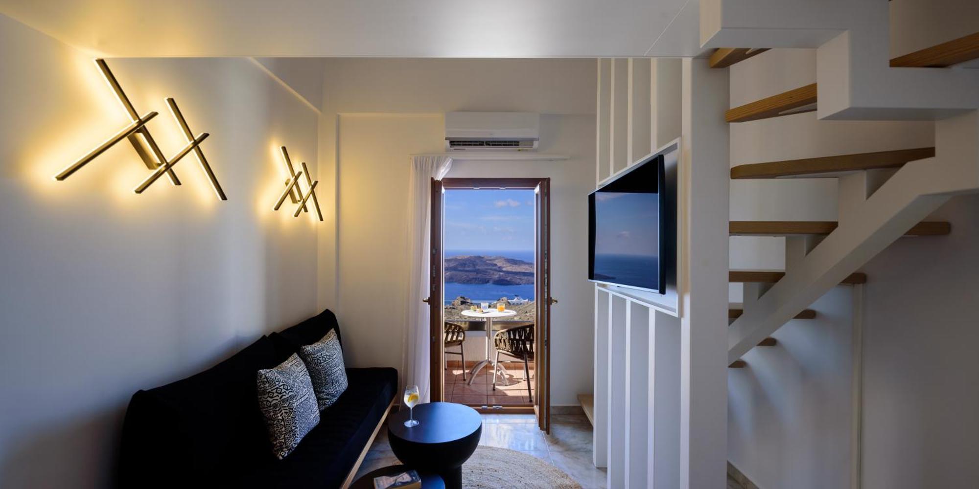 Astir Thira Hotel Fira  Habitación foto